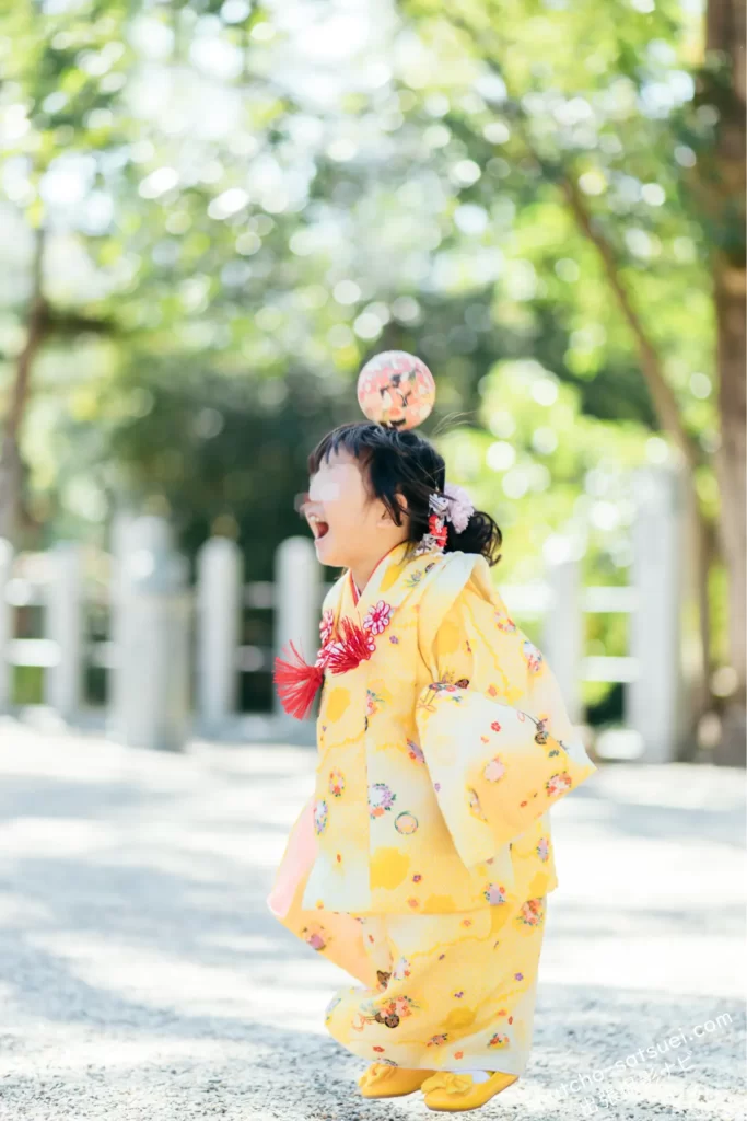 出張撮影アワーフォトで撮った3歳の七五三写真