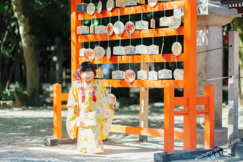 出張撮影アワーフォトで撮った3歳の七五三写真